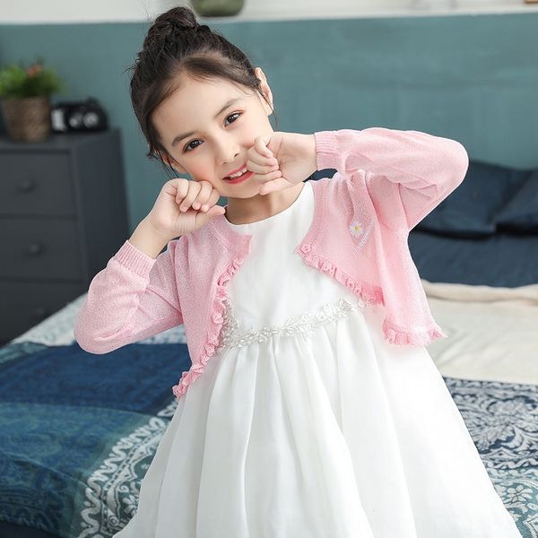 2020 new coat children's clothing sweater cardigan children's clothing girls' breathable coat baby's sweater shawl waist, Blue
2020 new coat children's clothing sweater cardigan children's clothing girls' breathable coat baby's sweater shawl waist, Blue