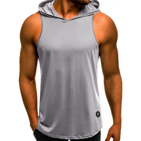 running jerseys men's fashion hooded tank hoodie sleeveless male bodybuilding workout muscle fitness summer gym clothing, Black;blue
running jerseys men's fashion hooded tank hoodie sleeveless male bodybuilding workout muscle fitness summer gym clothing, Black;blue