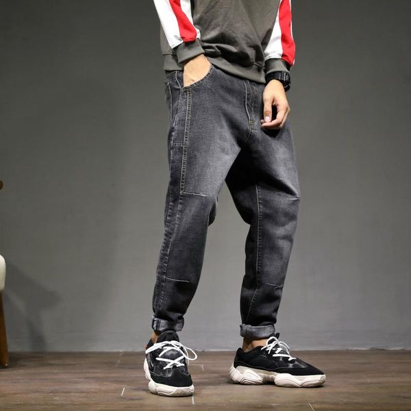 men's jeans vintage full length mens cuffs plus size solid color blue harem pants denim trousers 2021 men clothes omp205002
men's jeans vintage full length mens cuffs plus size solid color blue harem pants denim trousers 2021 men clothes omp205002