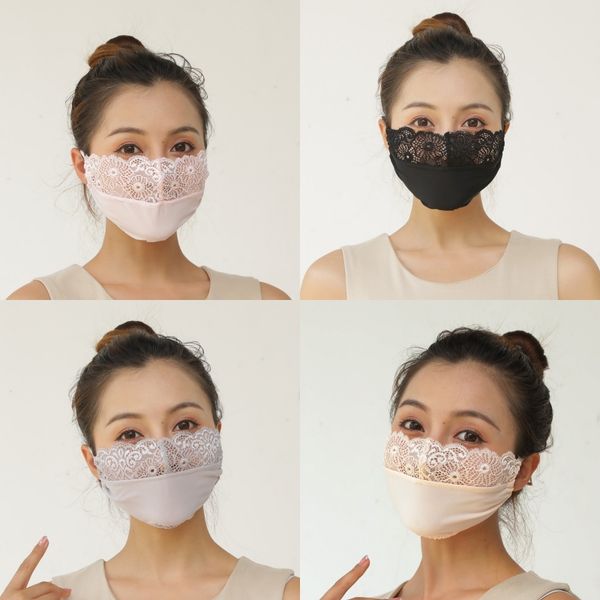 fashion face mask lace design solid colors woman protection mouth masks lady washable reusable outdoor travel designer masks
fashion face mask lace design solid colors woman protection mouth masks lady washable reusable outdoor travel designer masks