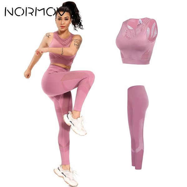 normov women's seamless yoga set fitness bra+high waist leggings solid hollow gym running set 2 piece sportswear 2020, White;red
normov women's seamless yoga set fitness bra+high waist leggings solid hollow gym running set 2 piece sportswear 2020, White;red