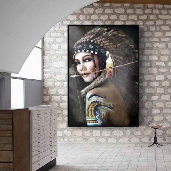 canvas art wall decor pictures for living room indian woman portrait feathered pride abstract canvas painting home decoration prints
canvas art wall decor pictures for living room indian woman portrait feathered pride abstract canvas painting home decoration prints