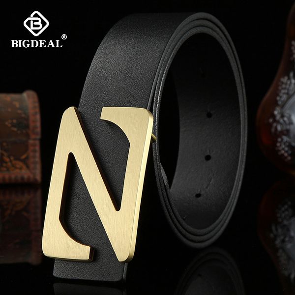 designer belts trendy cowhide genuine leather belts z solid brass smooth buckle waist belt for men strap jeans casual girdle, Black;brown
designer belts trendy cowhide genuine leather belts z solid brass smooth buckle waist belt for men strap jeans casual girdle, Black;brown