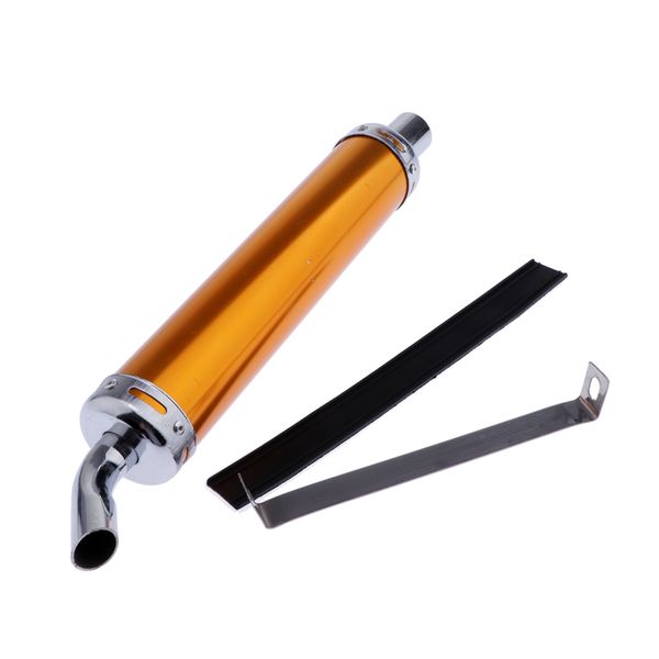 motorcycle slip on exhaust system muffler pipe universal for 28mm atv dirt bike db killer (golden
motorcycle slip on exhaust system muffler pipe universal for 28mm atv dirt bike db killer (golden