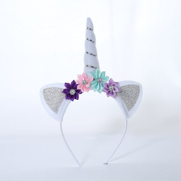 unicorn party hair golden horn animal headwear children flower gauze headband hair band headdress headdress, Slivery;white
unicorn party hair golden horn animal headwear children flower gauze headband hair band headdress headdress, Slivery;white