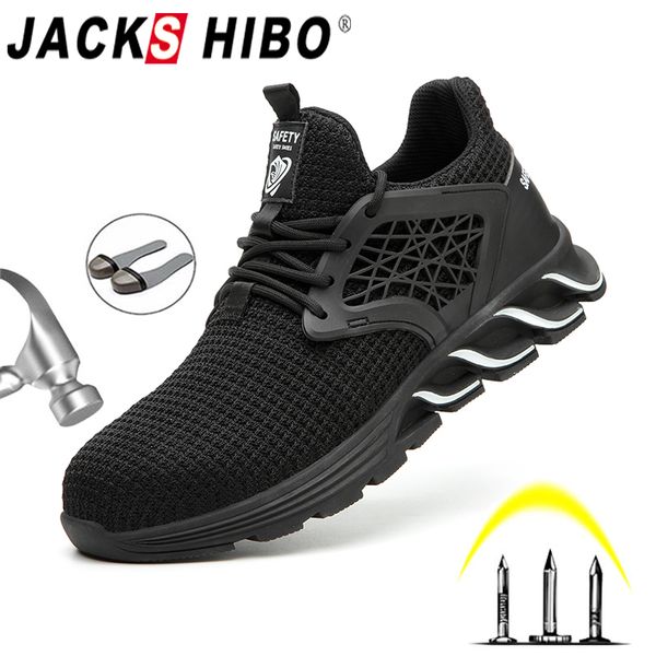 jackshibo new design safety work shoes boots for men anti-smashing steel toe boots construction shoes safety work sneakers, Black
jackshibo new design safety work shoes boots for men anti-smashing steel toe boots construction shoes safety work sneakers, Black