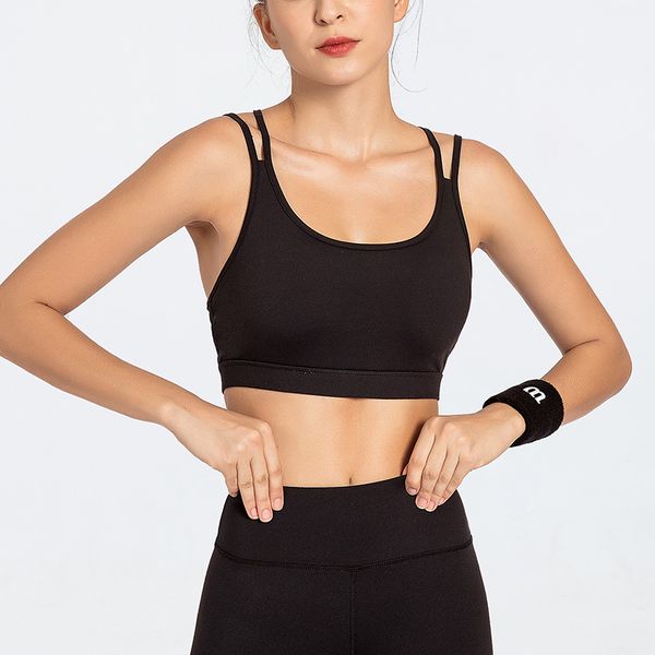 running jerseys thin shoulder strap sports brassiere women's -proof gathered beauty back yoga underwear fitness bra, Black;blue
running jerseys thin shoulder strap sports brassiere women's -proof gathered beauty back yoga underwear fitness bra, Black;blue