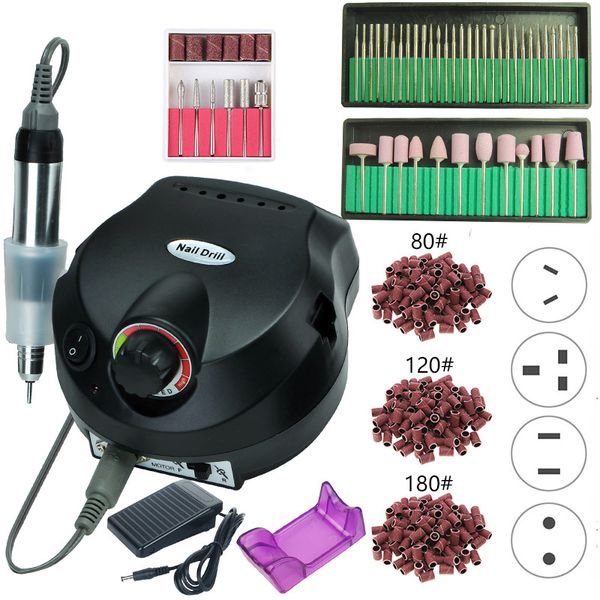 nail drill & accessories 35000 rpm electric machine manicure set pedicure gel remover strong file professional left hand tools kit
nail drill & accessories 35000 rpm electric machine manicure set pedicure gel remover strong file professional left hand tools kit