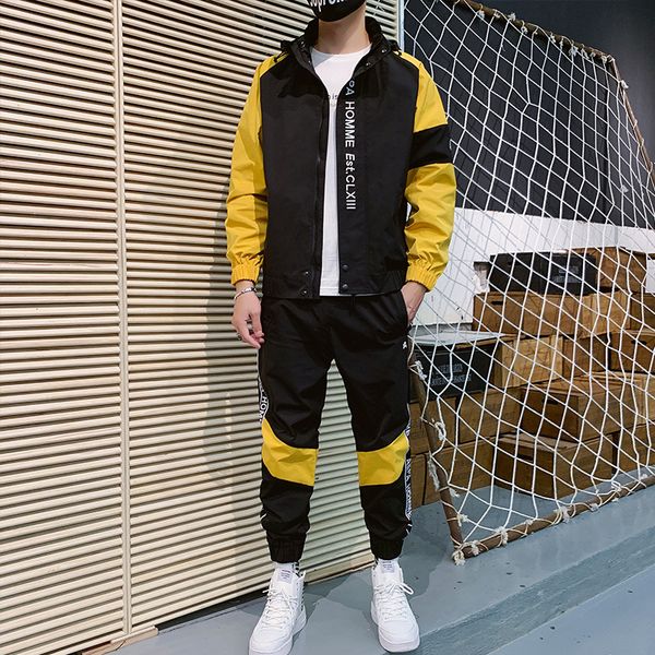 mens designer tracksuits survetement solid color track suit jogging suits men pantalon de survêtement 2020, Gray
mens designer tracksuits survetement solid color track suit jogging suits men pantalon de survêtement 2020, Gray