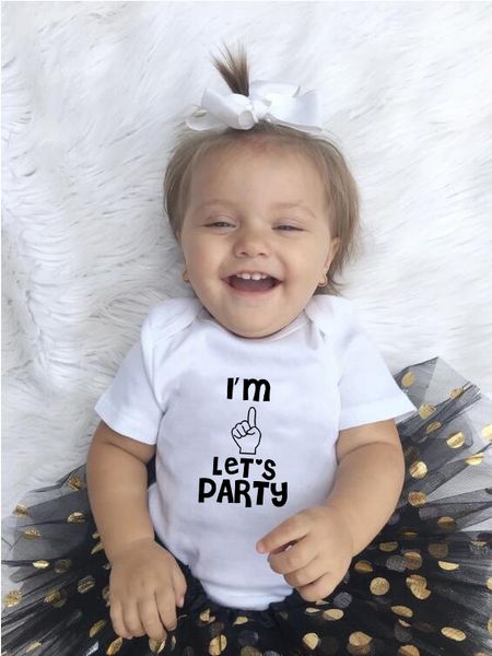 i am one let's party it's my 1st birthday baby girl outfits dress for girl party infant tutu little girls toddler clothes, White
i am one let's party it's my 1st birthday baby girl outfits dress for girl party infant tutu little girls toddler clothes, White