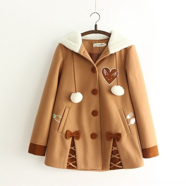 fall/winter newstyle love butterfly fur ball bow velvet thickened woolen coat hooded long sleeve coat, Black
fall/winter newstyle love butterfly fur ball bow velvet thickened woolen coat hooded long sleeve coat, Black