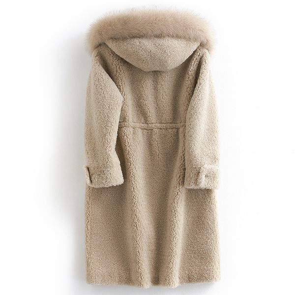 real sheep shearing winter coat fox fur collar wool jacket for women clothes 2020 b12f32835 yy929 fashion clothing, Black
real sheep shearing winter coat fox fur collar wool jacket for women clothes 2020 b12f32835 yy929 fashion clothing, Black