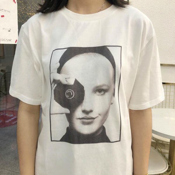 19ss campaign tee salute lafayette woman model head portrait short sleeve men and women cotton t-shirt hfwptx259, White;black
19ss campaign tee salute lafayette woman model head portrait short sleeve men and women cotton t-shirt hfwptx259, White;black