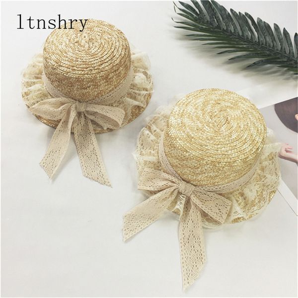 parent-child fashionable summer sun new ladies women casual bowknot lace ribbon straw hats visor cap for holiday seaside, Blue;gray
parent-child fashionable summer sun new ladies women casual bowknot lace ribbon straw hats visor cap for holiday seaside, Blue;gray
