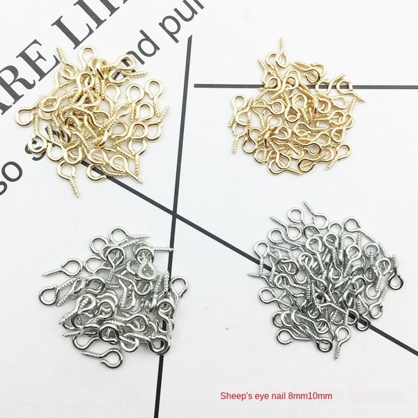 diy sheep diy accessories horn nail screw handmade accessories material sheep eye nail 1000/bag, Silver
diy sheep diy accessories horn nail screw handmade accessories material sheep eye nail 1000/bag, Silver