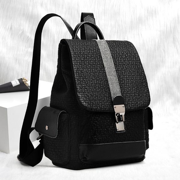 jkfle genuine leather women's bag 2020 new korean style lock french backpack women's fashionable backpack all-match large capacity, White
jkfle genuine leather women's bag 2020 new korean style lock french backpack women's fashionable backpack all-match large capacity, White