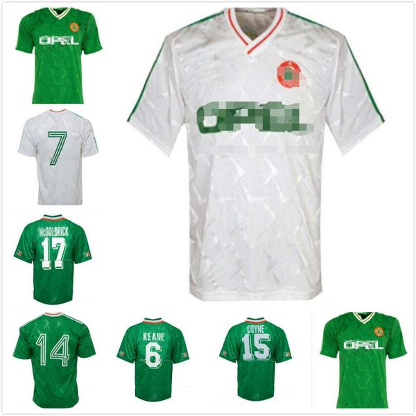 1990 1992 ireland retro soccer jersey 1990 world cup ireland home classic jersey vintage irish sheedy size football shirts, Black
1990 1992 ireland retro soccer jersey 1990 world cup ireland home classic jersey vintage irish sheedy size football shirts, Black