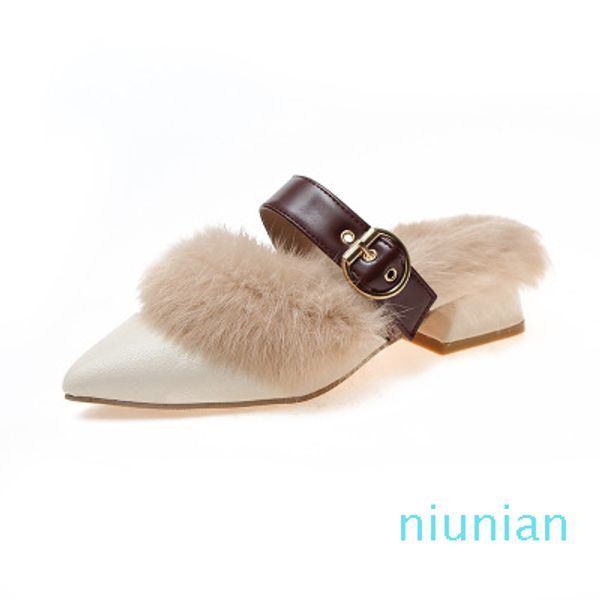 fall/winter 2020 new style fashion muller shoes baotou all-match female fur slippers, Black
fall/winter 2020 new style fashion muller shoes baotou all-match female fur slippers, Black