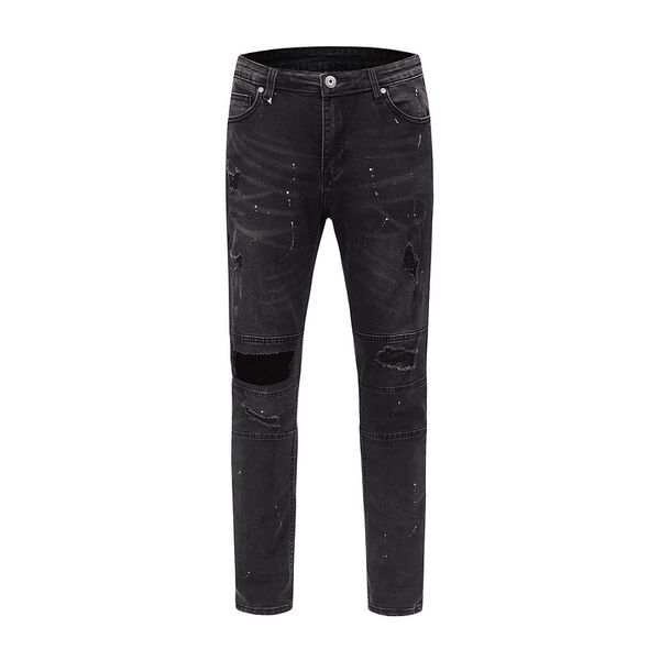 men's jeans 2021 ripped splash-ink retro sports breathable fabrics style pants men women casual, Blue
men's jeans 2021 ripped splash-ink retro sports breathable fabrics style pants men women casual, Blue