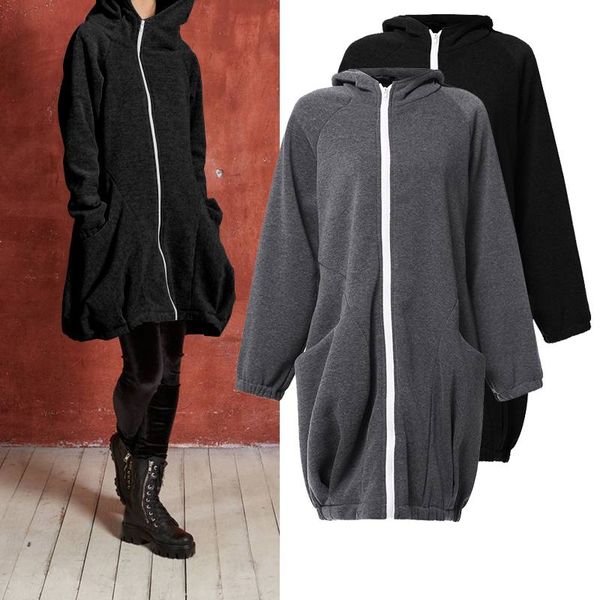 celmia winter coats warm women long sleeve zipper casual autumn jackets fashion loose solid hooded coats plus size overcoats 5xl, Black;brown
celmia winter coats warm women long sleeve zipper casual autumn jackets fashion loose solid hooded coats plus size overcoats 5xl, Black;brown