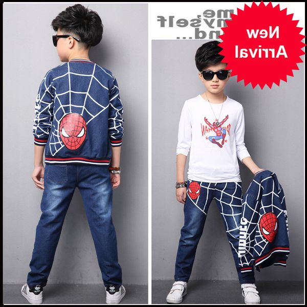 clothing boys sets children clothes jacket pants kids handsome suits 4 5 6 7 8 9 10 12 13 years boys clothes, White
clothing boys sets children clothes jacket pants kids handsome suits 4 5 6 7 8 9 10 12 13 years boys clothes, White