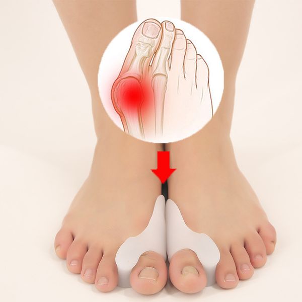 1 pair silicone gel toe separator thumb valgus protector bunion adjuster hallux valgus guard feet care separador de dedos
1 pair silicone gel toe separator thumb valgus protector bunion adjuster hallux valgus guard feet care separador de dedos