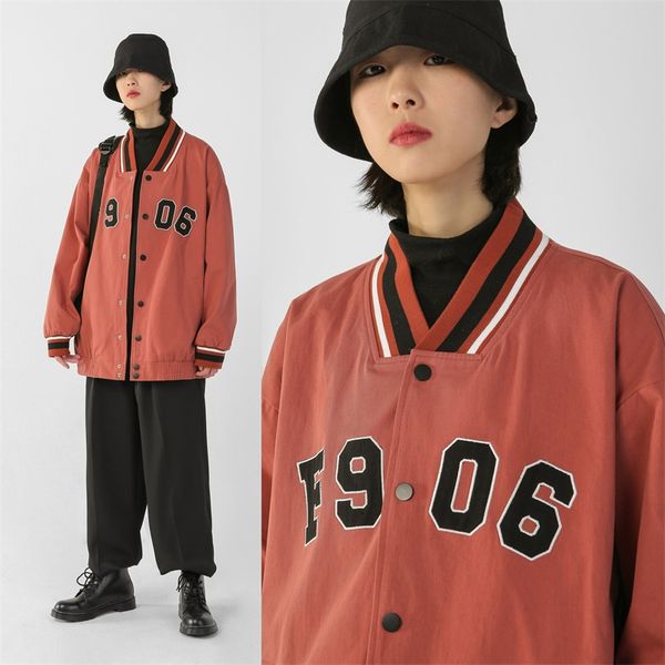 autumn womens v-neck baseball shirt for women jackets and coats letter printed streetwear stand collar jacket crop jacket women, Black;brown
autumn womens v-neck baseball shirt for women jackets and coats letter printed streetwear stand collar jacket crop jacket women, Black;brown