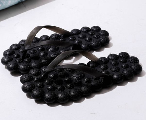 summer new creative bubble flat flip flops grape massage comfortable large size female slippers, Black
summer new creative bubble flat flip flops grape massage comfortable large size female slippers, Black