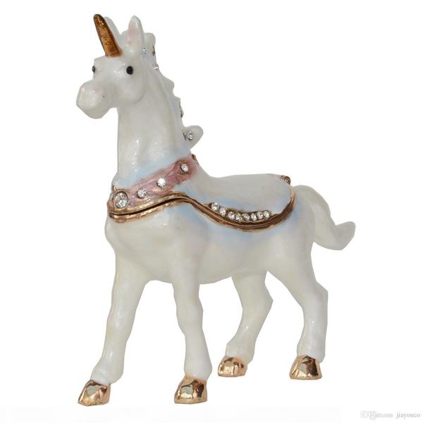 unicorn аксессуар box metal jewelry box животных статуэтки творческие подарки металлические украшения, Black;white
unicorn аксессуар box metal jewelry box животных статуэтки творческие подарки металлические украшения, Black;white
