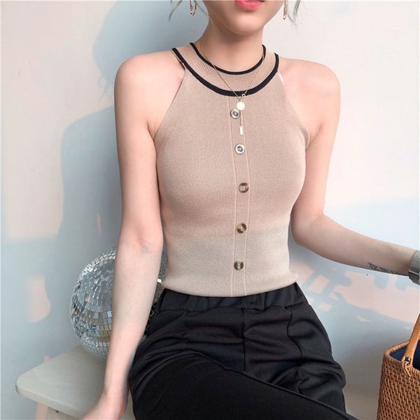 summer girls fashion slim knitting striped tank camises girls knitted camisole sleeveless tee shirts camis tanks woman, White
summer girls fashion slim knitting striped tank camises girls knitted camisole sleeveless tee shirts camis tanks woman, White
