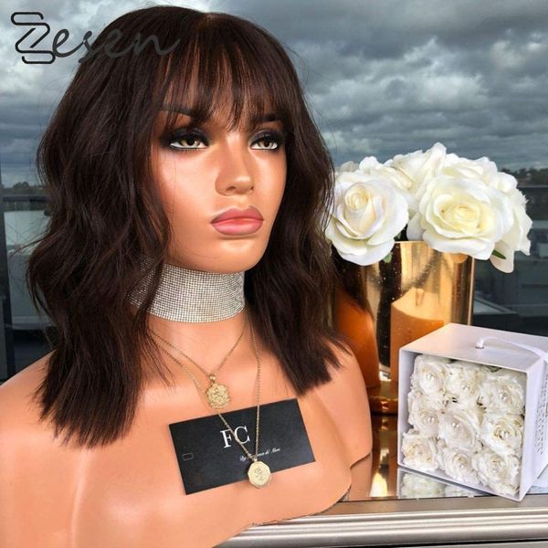 zesen lace front wig loose wave brown color gluless synthetic wigs heat resistant for black women
zesen lace front wig loose wave brown color gluless synthetic wigs heat resistant for black women