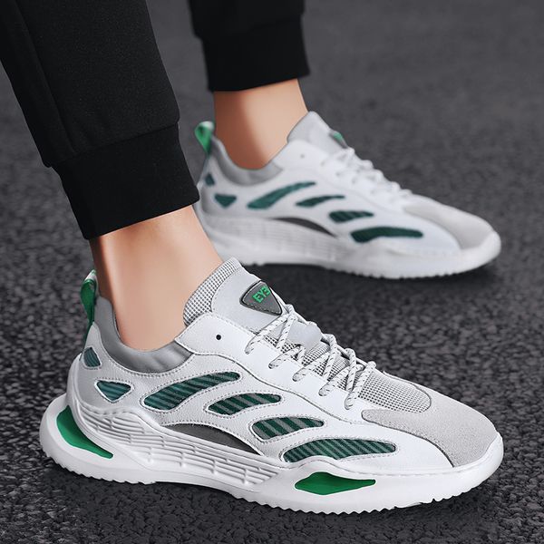 new fashion sneakers for men casual shoes leather mens shoes casual breathable light men sneakers trainers fashion sneakers, Black
new fashion sneakers for men casual shoes leather mens shoes casual breathable light men sneakers trainers fashion sneakers, Black