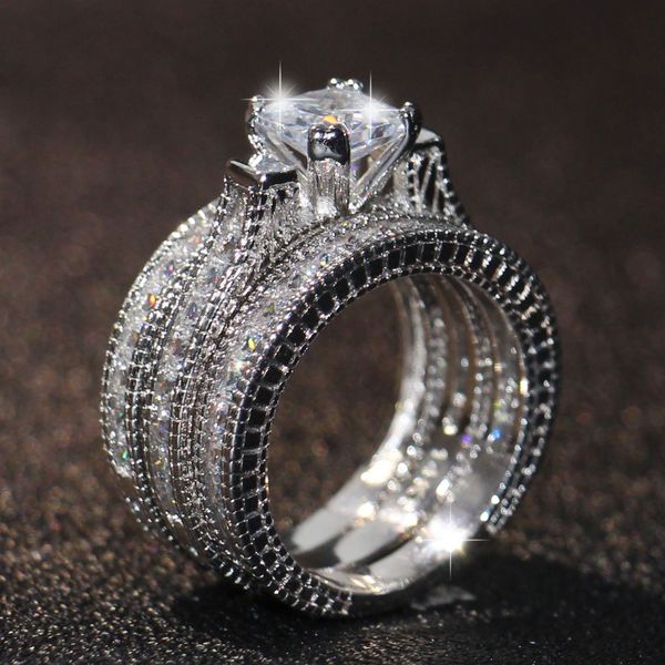 wholesale engagement princess cut 6mm z white gold filled men women wedding ring set for christmas sz 5-11, Slivery;golden
wholesale engagement princess cut 6mm z white gold filled men women wedding ring set for christmas sz 5-11, Slivery;golden