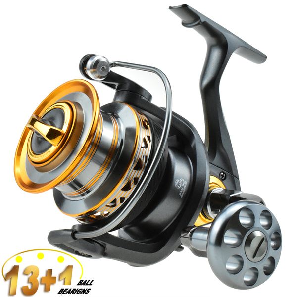 spinning reel 13 + 1 bb металл основной корпус водостойкой saltwater рыболовная катушка для long distance shoot surfcasting рыбалка pesca
spinning reel 13 + 1 bb металл основной корпус водостойкой saltwater рыболовная катушка для long distance shoot surfcasting рыбалка pesca