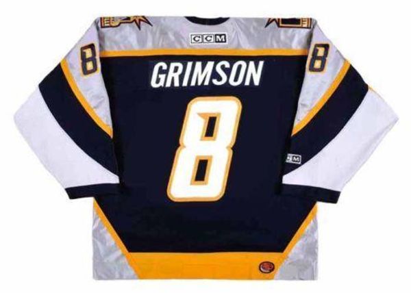mens women youth custom stu grimson nashville predators 2001 ccm turn back hockey jersey goalie cut quality any name any number, Black;red
mens women youth custom stu grimson nashville predators 2001 ccm turn back hockey jersey goalie cut quality any name any number, Black;red
