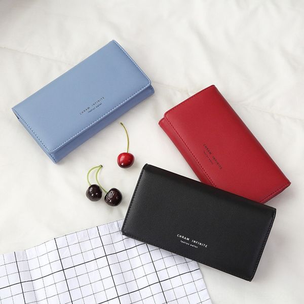 2020 new women's long simple buckle student all-match hand korean mobile phone wallet handbag wallet mobile phone bag
2020 new women's long simple buckle student all-match hand korean mobile phone wallet handbag wallet mobile phone bag