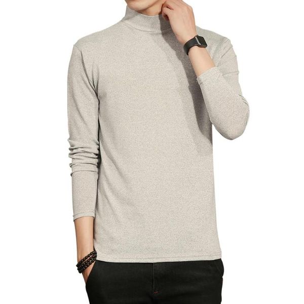 men's sweaters 2021 autumn winter sweater turtleneck solid color casual slim fit brand knitted pullovers, White;black
men's sweaters 2021 autumn winter sweater turtleneck solid color casual slim fit brand knitted pullovers, White;black
