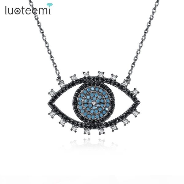 luoteemi new cool design big eye pendant cute christmas birthday gift for women blue black clear cz stone necklace jewelry, Silver
luoteemi new cool design big eye pendant cute christmas birthday gift for women blue black clear cz stone necklace jewelry, Silver