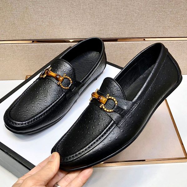 new high-quality men's loafers, boat shoes, men's casual cowhide driving shoes, moccasins, men's ostrich leather, comfortable, Black
new high-quality men's loafers, boat shoes, men's casual cowhide driving shoes, moccasins, men's ostrich leather, comfortable, Black