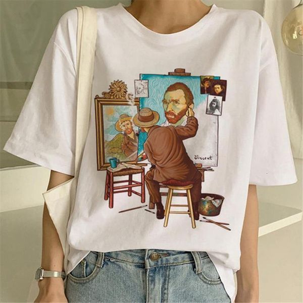 ван гоги v шея картины тенниска женщина ulzzang женской смешные streetwear повседневного harajuku 90с топ тройники kawaii белого thirts, White
ван гоги v шея картины тенниска женщина ulzzang женской смешные streetwear повседневного harajuku 90с топ тройники kawaii белого thirts, White