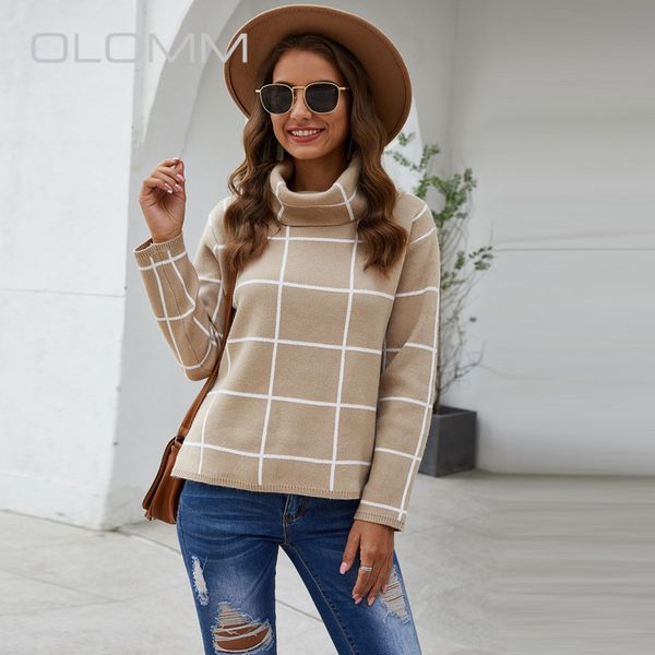 2020 new style for autumn and winter selling turtleneck plaid pullover sweater bottoming coat for women, White;black
2020 new style for autumn and winter selling turtleneck plaid pullover sweater bottoming coat for women, White;black