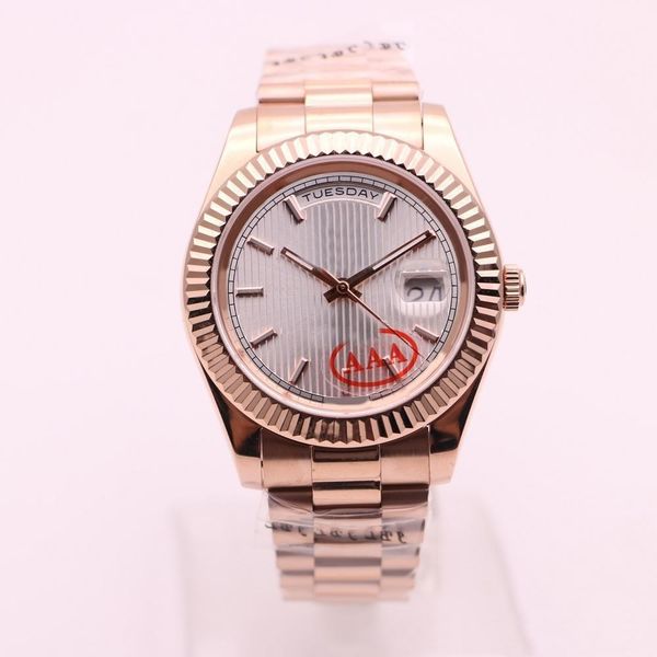 classic men 40mm automatic mechanical watch no battery sweeping movement stainless steel clock big date week model watches ing, Slivery;brown
classic men 40mm automatic mechanical watch no battery sweeping movement stainless steel clock big date week model watches ing, Slivery;brown