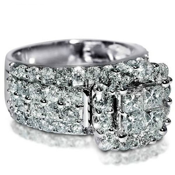 choucong vintage court ring 925 sterling silver square diamond cz promise engagement wedding band rings for women bridal jewelry, Slivery;golden
choucong vintage court ring 925 sterling silver square diamond cz promise engagement wedding band rings for women bridal jewelry, Slivery;golden