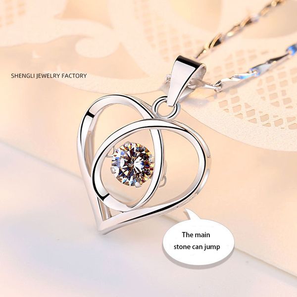 s999 sterling silver necklace girl clavicle chain jewelry korean version simple smart jumping heart pendant christmas birthday gift
s999 sterling silver necklace girl clavicle chain jewelry korean version simple smart jumping heart pendant christmas birthday gift