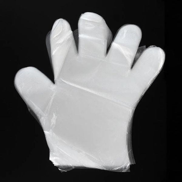 100pcs food grade disposable glove home kitchen dining transparent pe film plastic safety gloves
100pcs food grade disposable glove home kitchen dining transparent pe film plastic safety gloves