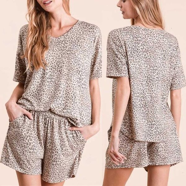 2 piece set women pajamas leopard print sets leisure wear lounge wear suit home +pants clothes for women 2020, Gray
2 piece set women pajamas leopard print sets leisure wear lounge wear suit home +pants clothes for women 2020, Gray