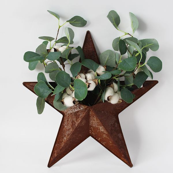 receptacle tin star pocket container rust color with cotton eucalyptus branch home decoration rustic steel metal barn star
receptacle tin star pocket container rust color with cotton eucalyptus branch home decoration rustic steel metal barn star