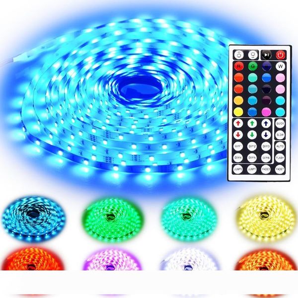 100m Lot 3528 5050 Smd Rgb 12v Waterproof Non-waterproof Led Flexible Strips Light 300 Leds 5m Double Side Good Quality 2018