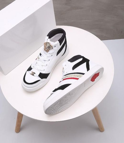 new12 fashion high men's shoes casual breathable sports men's shoes high-end business comfort travel men's shoes zapatos homb, Black
new12 fashion high men's shoes casual breathable sports men's shoes high-end business comfort travel men's shoes zapatos homb, Black