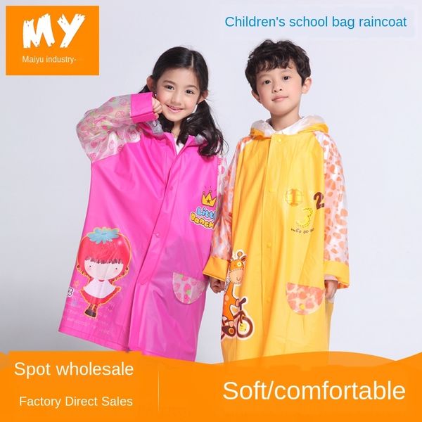 pvc children's with schoolbag inflatable inflatable brim fashionable raincoat boys and girls students with schoolbag seat raincoat, Black
pvc children's with schoolbag inflatable inflatable brim fashionable raincoat boys and girls students with schoolbag seat raincoat, Black